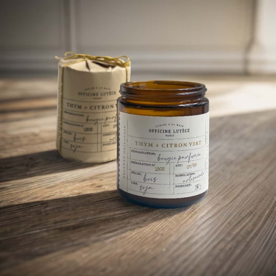 Apothecary candle - Thyme & Lime  圖片