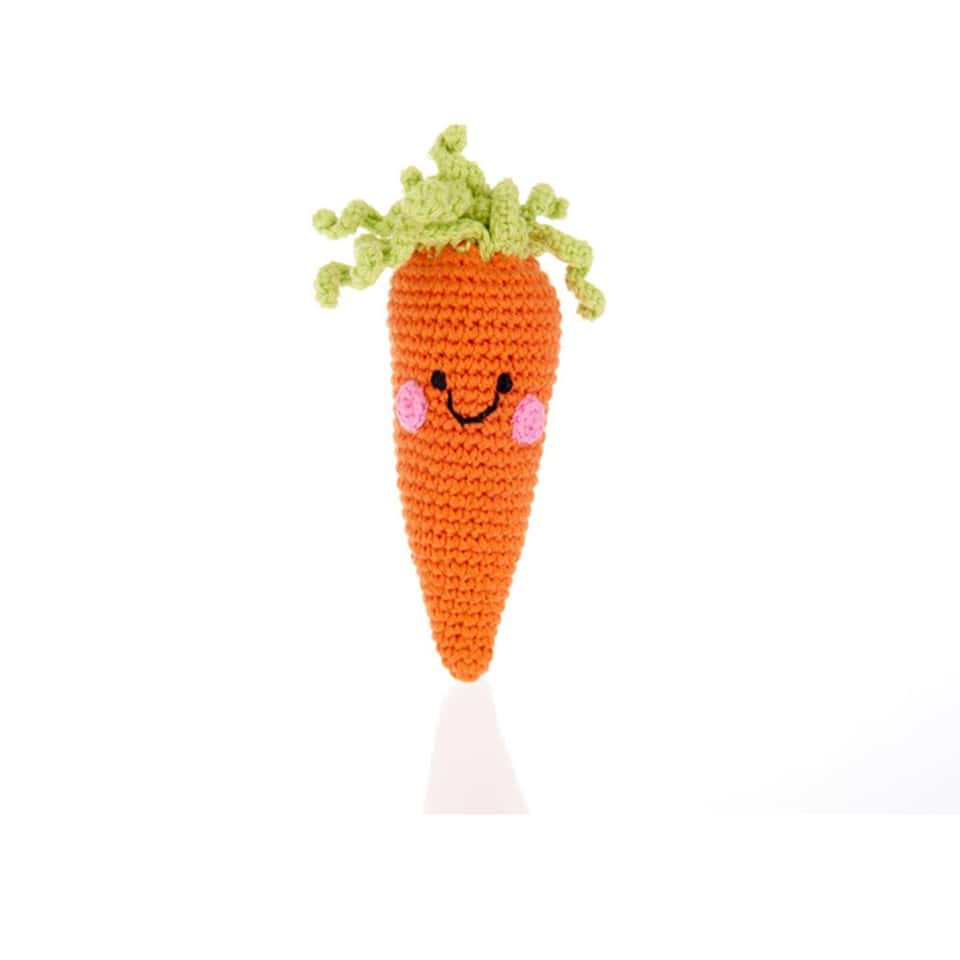 Friendly Carrot Rattle image
