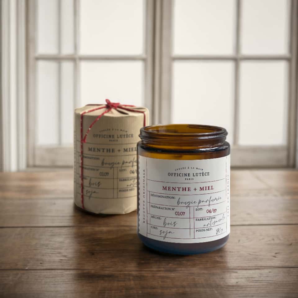 Apothecary candle - Mint & Honey  圖片