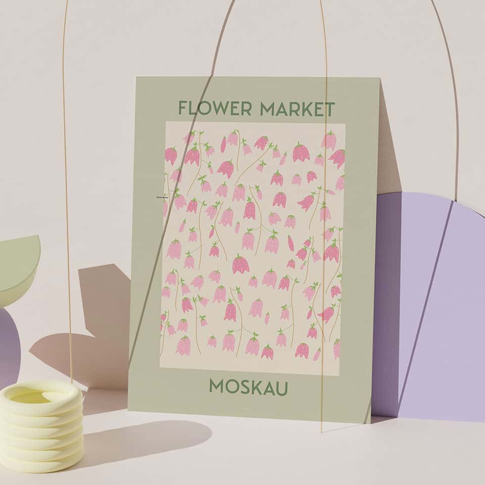 Flower Market Moskau image