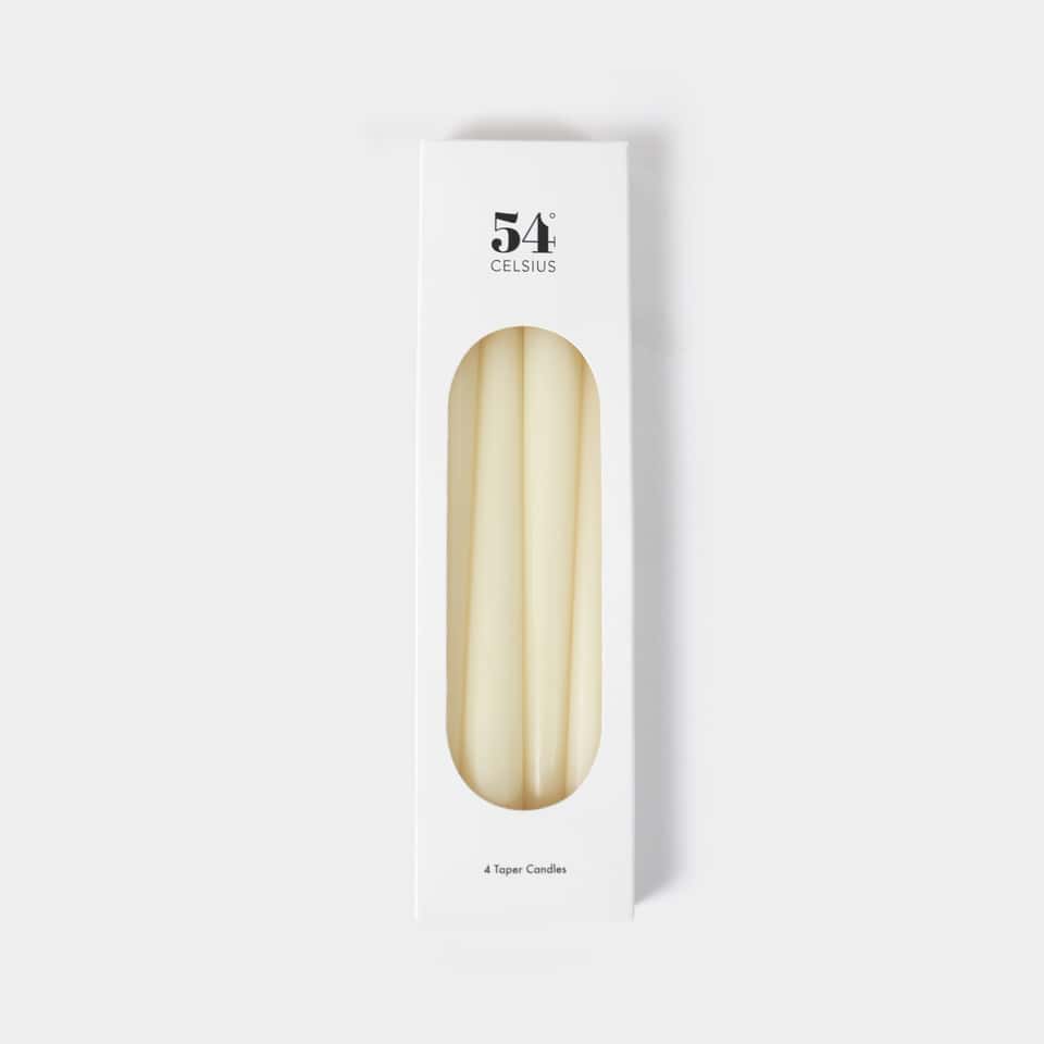 Taper Candles 4 Pack - Cream image