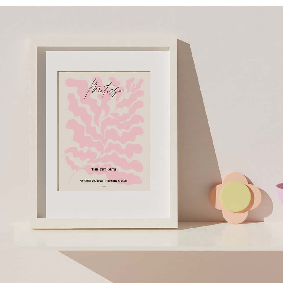 Matisse Leaves Pink image