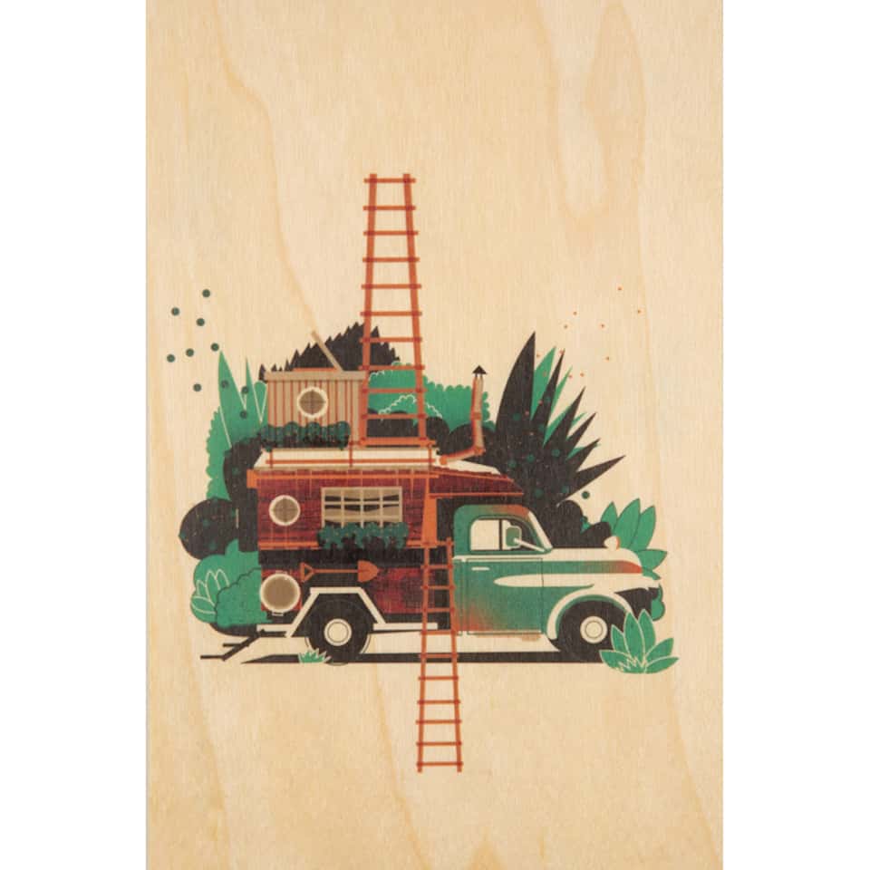 Wood Postcard Voyage Ladders image
