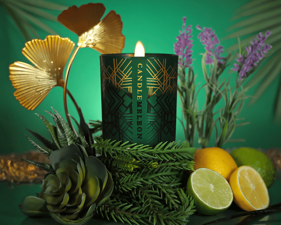 MIAMI ART DECO - Colour Changing Soy Woodwick Scented Candle image