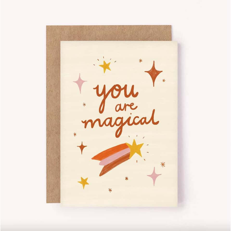 You Are Magical Card - Friend Positivity Love Valentine's image