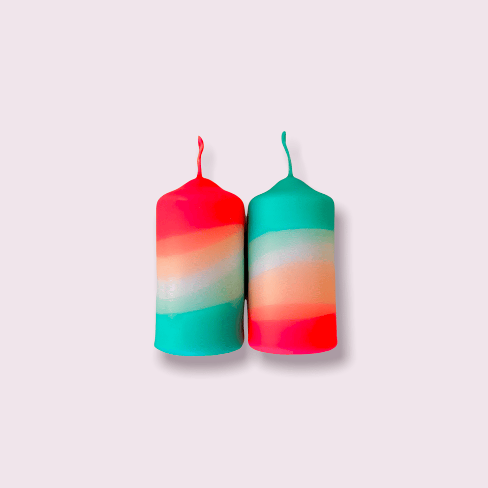 Dip Dye Neon * Watermelon Waves  image
