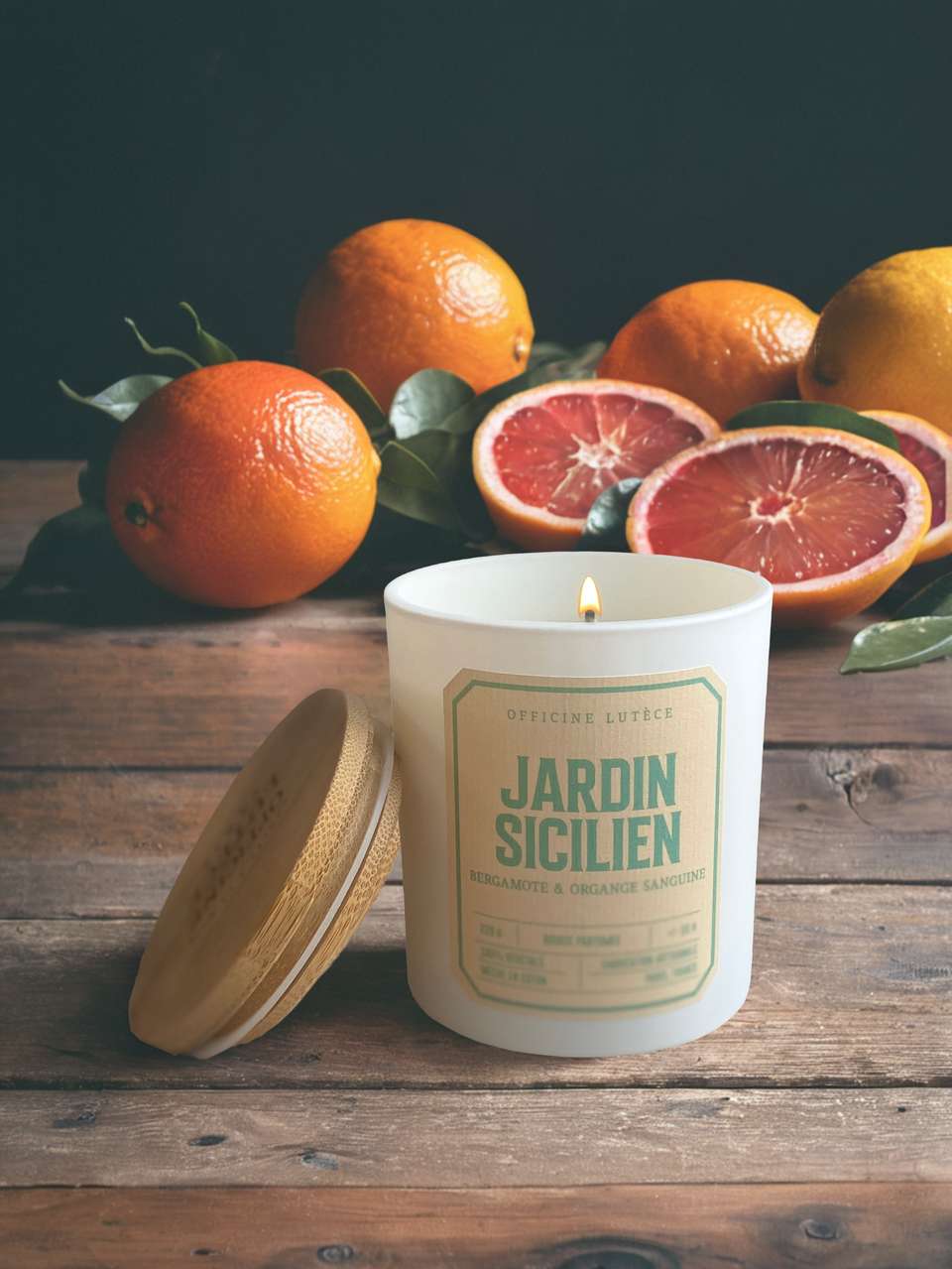 Sicilian Garden Scented Candle - Bergamot & Blood Orange 圖片