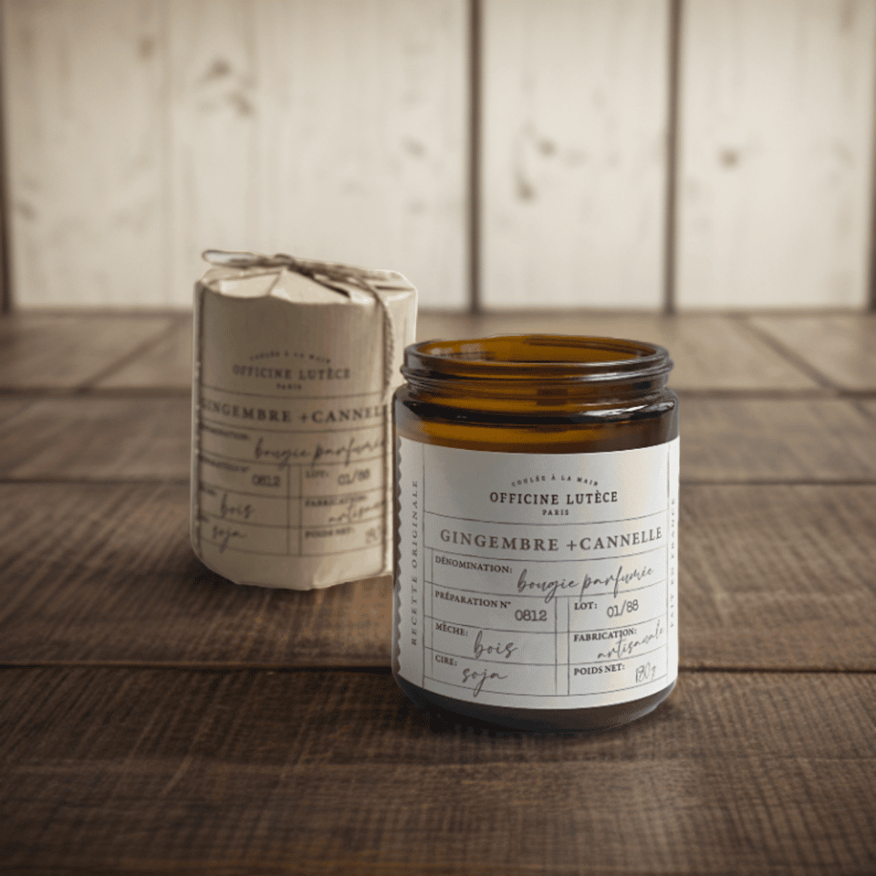 Apothecary candle - Ginger & Cinnamon  image